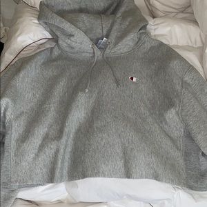 Cropped Champion Hoodie